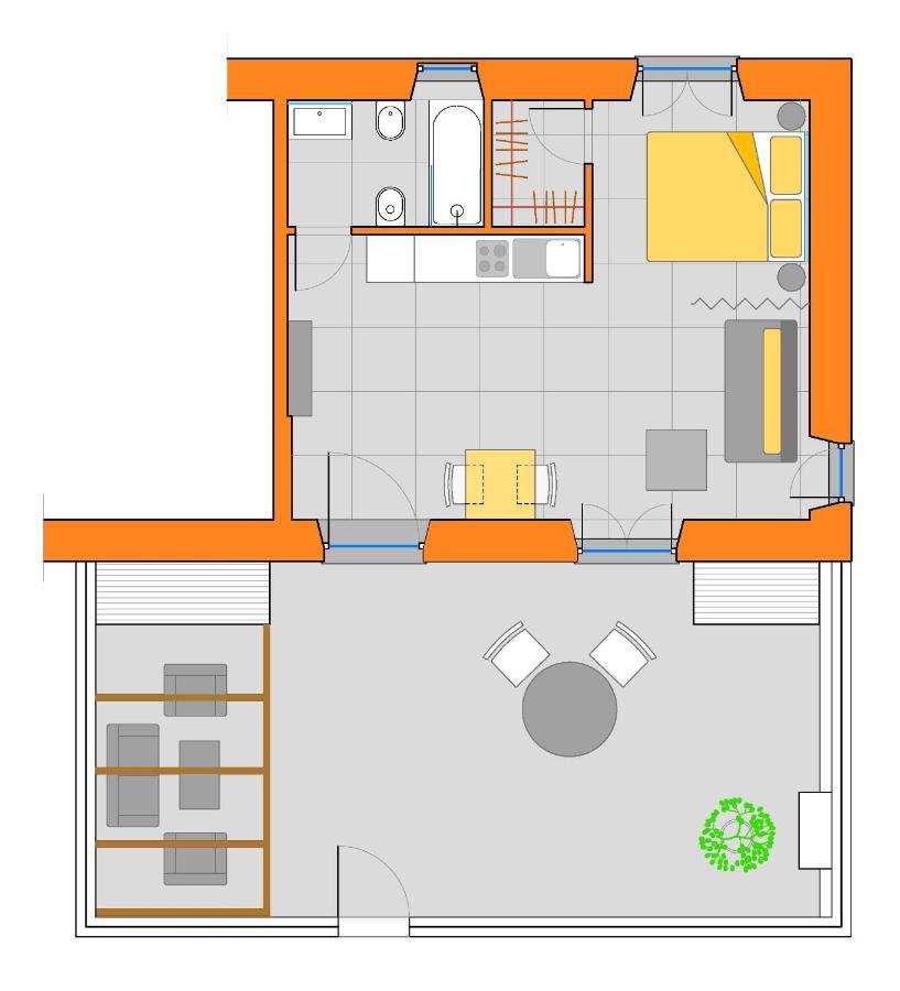 Appia - Loft Con Giardino Apartment Rom